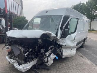 damaged commercial vehicles Mercedes Sprinter Sprinter 3,5t (907.6/910.6), Van, 2018 314 CDI 2.1 D RWD 2021/6