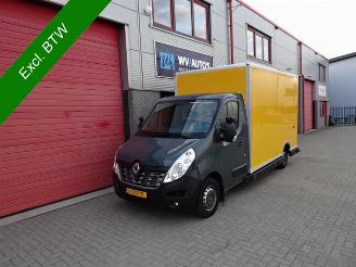 krockskadad bil auto Renault Master T35 2.3 dCi L3H2 Energy koffer airco automaat luchtvering 2018/11