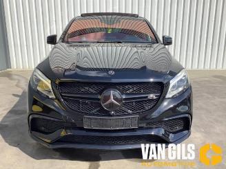damaged trailers Mercedes GLE GLE AMG Coupe (C292), SUV, 2015 / 2019 5.5 63 S AMG V8 biturbo 32V 4-Matic 2017/1