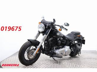 damaged passenger cars Harley-Davidson  FLS 103 Softail Slim 5HD Remus Navi Supertuner 13.795 km! 2014/5