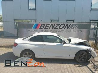 Vaurioauto  passenger cars BMW 2-serie 2 serie (F22), Coupe, 2013 / 2021 218i 1.5 TwinPower Turbo 12V 2016/9