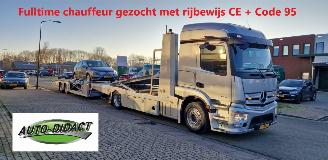 škoda osobní automobily Audi Corsa Chauffeur CE + Code 95 gezocht (overnachten) 2023/1
