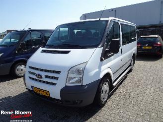 Vaurioauto  commercial vehicles Ford Transit 300S 2.2 TDCI 9-persoons 101pk Airco 2012/7