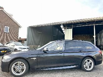 Schadeauto BMW 5-serie 520XD 190pk 8-traps aut M-Sport Ed High Exe - 4x4 aandrijving - softclose - head up - xenon - 360camera - line assist - 162dkm - keyless entry + start 2015/8