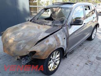 demontáž osobní automobily BMW X3  2014