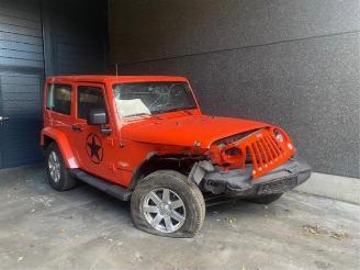 Damaged car Jeep Wrangler  2014